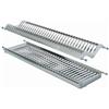TECNOINOX Scolapiatti Inoxmatic Acciaio INOX 18/8 completo cm 60 70 80 90 120 Alta qualità Made in Italy (cm 90)