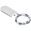 Generic LED decorativo - 1 metro per decorazioni natalizie, per albero di Natale, piccole luci natalizie per interni, catena luminosa per Natale, Capodanno, Pasqua, compleanno