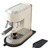 luopeidian Tappetino Macchina Caffe, Tappeto Macchina Caffè Antiscivolo Silicone con Bordo Rialzato Impermeabile, Tappetinos Caffe Lavabile Arrotolabile, Tappetino per Macchinas da Caffè Proteggi Piano Cucina