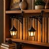 Generic Lanterna Libreria LED Vintage, Lanterna Decorativa per Libreria, Luce Calda | Bookshelf Lamp LED con luce calda, design vintage per angoli lettura, scaffali e decorazioni interne.