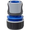 TATAY Raccordo Rubinetto Premium Connetore Universale Installazione facile | Raccordo Rubinetto Giardino | Resistente ai Raggi UV | 2 Vie | Rubinetti da 1/2 | Protezione solare, Nero