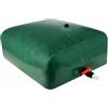 WERKA Pro - Serbatoio di pioggia morbido 500 litri in PVC 0,7 mm, resistente alle intemperie, con valvola 1/4 giro 1,5 pollici e ingresso acqua da 1 pollice - colore verde 1 x 1 x 0,5 m