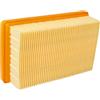 vhbw filtro a pieghe piatte compatibile con Kärcher WD6 P, WD6 Premium aspirapolvere - Elemento filtrante - Sostituisce Kärcher 2.863-005.0, KFI 4410