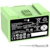 GENTERUN Batteria ABL-D1, compatibile con Roomba, i7 I7+ 7150 7158 7556 7558 I3 I3+ I4 I4+ I8 I8+ e E5 E6 5150 6198 Batteria sostitutiva Sostituisci