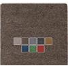 ANRO Zerbino antisporco corridoio Poet Marrone 120 x 80 cm | Materiale: polipropilene, retro in gomma antiscivolo, 5 mm, lavabile, per interni ed esterni