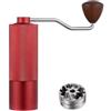 PETSOLA Macinacaffè Manuale Macinino Caffè, Array, Rosso, style to 3