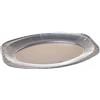 Cuki Expert - Vassoi Alluminio USA e Getta - Vassoio Alluminio per Alimenti Ovale Medio - 43cm - Adatto Sia per Il Forno Tradizionale Sia a microonde - 10pz