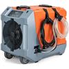 SOARS Deumidificatore Elettrico 85L/Giorno, Deumidificatore Industriale Professionale con Pompa di Scarico Automatica, Tubo di Scarico, Timer 24 Ore, per Cantine, Fabbriche, Magazzini (Arancione)