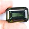 Gemscopious 30.00 CT Naturale Verdastro Moldavite Smeraldo Certificato Perfetto Loose Gemma