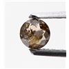 Surat*Diamond*City 0,17 Ct Diamante Naturale Taglio Rotondo Marrone Per Regalo