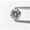 Surat*Diamond*City Diamante Naturale Sciolto Rotondo Brilliantcut Colore Giallo Chiaro 0,17 Carati