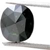 Surat*Diamond*City Big Diamante Naturale Rustico 2.66tcw 8.5MM Nero Ovale Rosa Taglio