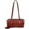 LIEBESKIND BERLIN Pelle borsa a tracolla Faye Shiny Hobo Bag Red Rock rosso