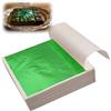 AJUNLKVDR Foglia d'oro(200Foglia verde smeraldo