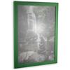 1a Bilderrahmen 1a - Cornice portafoto Orion, Formato Speciale, 36 x 44 cm, Quadrata e Moderna, 44 x 36 cm, MDF, Verde Rana, Verglasung: Acrylglas Klar 1mm