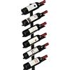 Sywlwxkq Portabottiglie da Vino in Ferro battuto a Parete può Essere impilato in Posizione obliqua Portabottiglie da Vino Espositore Decorativo per casa, Ristorante, Bar