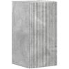 vidaXL Armadio da bagno a muro ARNHEM Grigio Cemento 30 x 31 x 59 cm