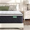 SZsuilong Materasso 180 x 200 cm, altezza 30 cm, materasso a molle insacchettate a 7 zone, grado di durezza H3 H4, con memory foam, confortevole, ergonomico