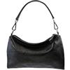 SH Leder Lovelin G393 - Borsa a tracolla in vera pelle, con chiusura lampo, 33 x 20 cm