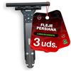 OUTLET PRODUCTOS 1000 Cinghie per persiane avvolgibili, confezione da 3, supporto con gancio | Ricambi e ricambi per tapparelle in PVC o alluminio, acciaio inossidabile e nylon resistente alla corrosione, 15,5 cm