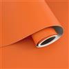 VaryPaper Carta da Parati Arancione Moderna 40cmx200cm Pellicole Adesive per Mobili Opaco Carta Adesiva per Pareti Camera dei Bambini Soggiorno Bagno Pellicola Top Cucina Lavabile Armadio Scaffali