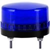 Generic 12V 24V 220V LED lampeggiante allarme luce, blu 24V silenzioso | Modalità sonora o silenziosa da 90 dB, impermeabile IP54, antipolvere, luminosità, fabbrica, sistemi di cancelli, magazzino