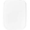 easily Sedile WC Universale in MDF di Alta Qualità, Tavoletta Copriwater con Cerniere in Metallo Cromato, Tanti Motivi Colorati per Bagno e Toilette (Rettangolare)