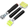 FengFution 3 Pz Rullo per Cuciture Automobilistiche, 3mm/30mm/50mm Rullo di Pressione in Gomma, Rulli per Cuciture in Silicone con Manico per Bordi e Nastri Adesivi Tetti