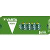 Varta 567061011111 - Pack di 10 batterie ricaricabili aa, 2100 mAh, colore: verde