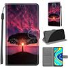 KENHONER Custodia per Xiaomi Redmi Note 9 Pro/Note 9S, Albero | Portafoglio Pelle PU, Magnetica, Resistente Agli Urti, Scomparto Carte Credito, Pieghevole, Flip Libro, Motivo