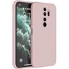 HAFFAN Custodia in Silicone TPU Compatibile con Redmi Note 8 Pro (6.53 inches), Cover Case Protettiva per Cellulare - Polvere di sabbia