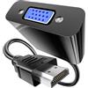 BHHB Adattatore HDMI to VGA (da maschio a femmina) Convertitore HDMI a VGA Cavo per Computer, Desktop, Laptop, PC, Monitor proiettore, HDTV, Chromebook, Raspberry Pi, Roku, Xbox