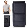VONJUMA Porta Cellulare da Cintura Nero, Unisex, Custodia Universale per Smartphone 16x9x2.5 cm, Fondina Tattica con Clip Regolabile