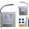 E-yiiviil Batteria di ricambio LIS1662HNPC compatibile con Sony WH-1000xM3, WH-1000MX4, SM-03 (3,7 V/1000 mAh), con strumenti