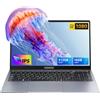 ACEMAGIC PC Portatile 15,6, Notebook con Processore Intel N97 (Fino a 3,6GHz), 16GB RAM, 512GB SSD, Windows 11 Pro, WiFi, HDMI, Webcam, Design Sottile, Ideale per Smart Working, Studio e Casa