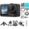DJI Osmo Action 5 Pro Essential per Ciclismo e Riprese d'Azione | Videocamera Sportiva Doppio touchscreen, impermeabile, riprese fluide, adatta per moto, mountain bike, sci e sport dinamici