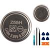 E-yiiviil 2 batterie di ricambio Z55H compatibili con WF-1000XM4 Bluetooth Headset batteria con strumenti