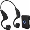 Generic Auricolari Amplificatori audio a conduzione ossea Auricolari Design Bluetooth 22g Amplificazione del suono personale 10 ore di durata della batteria