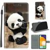 KENHONER Custodia per Samsung Galaxy A53 5G, Panda | Portafoglio Pelle PU, Magnetica, Resistente Agli Urti, Scomparto Carte Credito, Pieghevole, Flip Libro, Motivo