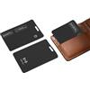 Holdmate Securetech Smart Card Localizzatore Portafoglio Apple Dov'è e Android | Design sottile da 2 mm, ricaricabile, resistente all'acqua IP67 e pratico per l'uso quotidiano