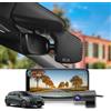 Fitcamx Dash cam Anteriore 2160P+Posteriore 1080P Adatta per Cupra Leon 2025 2026 (HD2-6766), OEM Dashcam, Doppio 4K Video HD WIFI, Sensore G, Registrazione in Loop, WDR, Plug&Play, Scheda da 128 GB