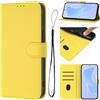 LEMAXELERS Custodia per Samsung Galaxy S7 Edge Portafoglio Cover con Funzione Stand e Chiusura Magnetica a Libro in Pelle PU con Protezione Antiurto Custodia per Galaxy S7 Edge Yellow YBCS