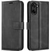 Kezaizhe Custodia per OnePlus Nord CE5 PU Pelle Wallet Protettivo Cellulare Flip Cover per One Plus Nord CE 5 a Portafoglio Telefono con Magnetica (Nero)