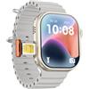 Generic Smart Watch 4G con slot per scheda SIM, orologio intelligente autonomo con schermo HD da 2,2 pollici, fotocamera girevole a 190° per videochiamate, chiamate Wi-Fi, riconoscimento, bianco