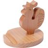 Generic Supporto per cellulare in legno - Supporto per tablet con animali | Porta cellulare in legno | Supporto per cellulare da scrivania | Decorazione creativa da tavolo | Supporto per cellulare per