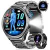 Oliimptek Smartwatch Uomo con ECG, VFC, Micro-Check-Up, Pressione Sanguigna, AI-GPT