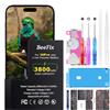 Beefix Batteria per iPhone 14 Pro | 3800mAh Batteria ad alta capacità con strumenti di riparazione