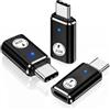 DAHAIHLAN Adattatore Lightning USB C, 3 Pezzi Lightning Femmina a USB C Maschio | Carica 35W, Adattatore USB C Lightning per iPhone 16 15 Pro Max iPad Air