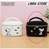 SEGA RARO SNOOPY Pochette Vanità Premium Fluffy Nera Ver. EXPRESS Dal GIAPPONE 2023