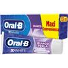 Oral-B Dentifricio Sbiancante 3D White Bianco Perla, Denti Bianchi 125ml | Dentifricio 3D White Bianco Perla, Rimozione Macchie Superficiali, Sapore Menta Fresca, 1 Dentifricio da 125ml